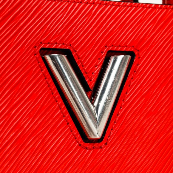 Louis Vuitton Twist Coquelicot Epi Leather Tote - Picture 12 of 16